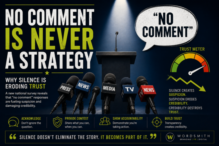 ‘No Comment’ Is Never a Strategy