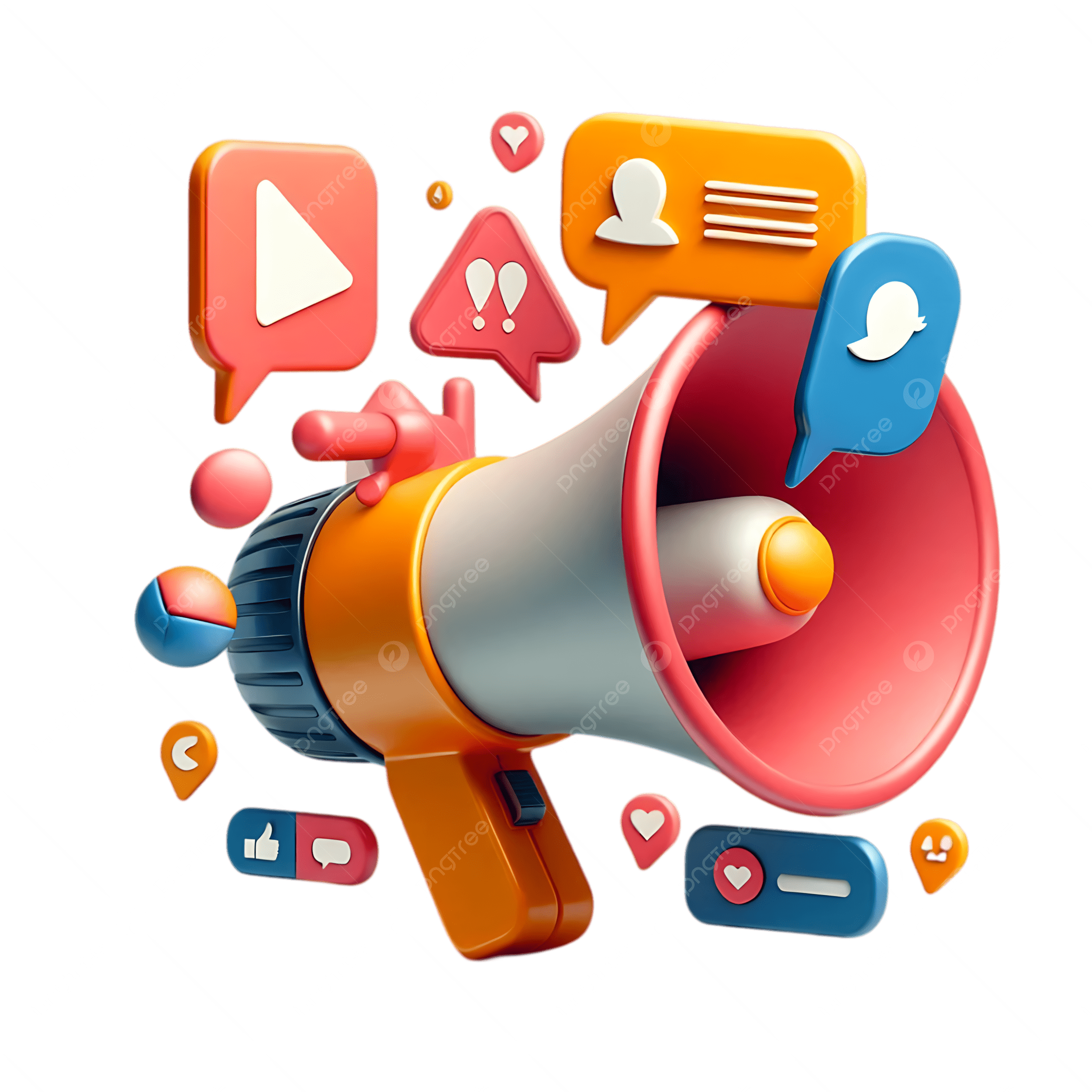 messaging vs visibility marketing concept noise vs clarity